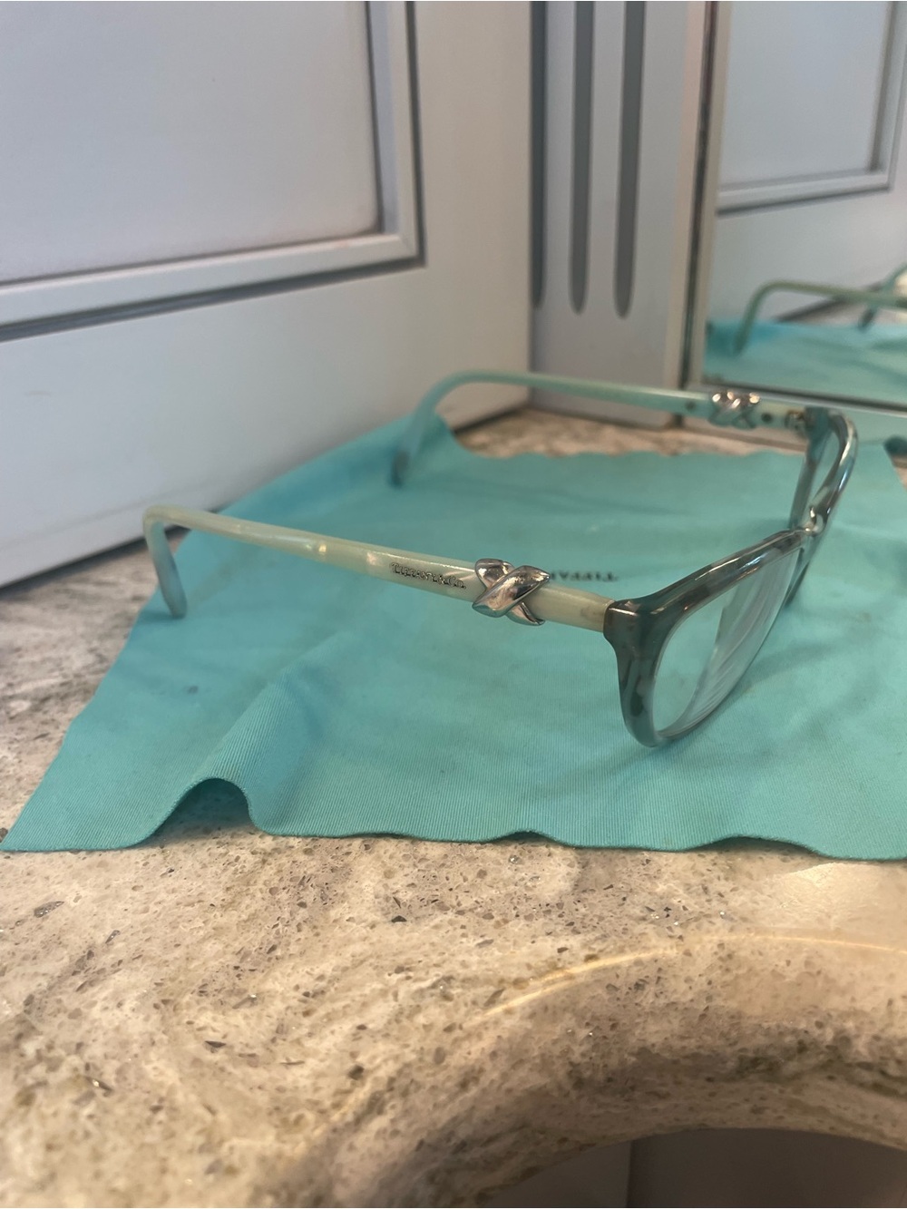 Tiffany & Co. Women’s Cat-Eye Reading Glasses. Replace lenses with your RX. - Picture 2 of 7
